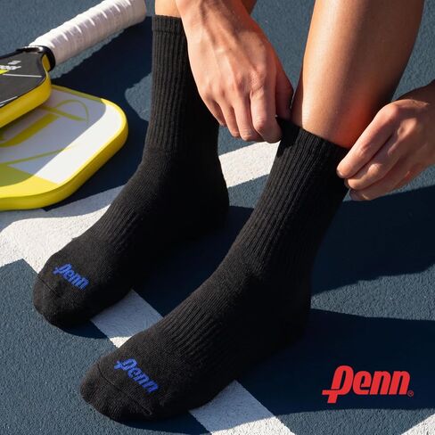 Penn Mens Athletic Socks 8 Pack Crew Socks for Men - Moisture Wicking Sport Socks for Gym Tennis Running, Size 10-13 in Kuwait
