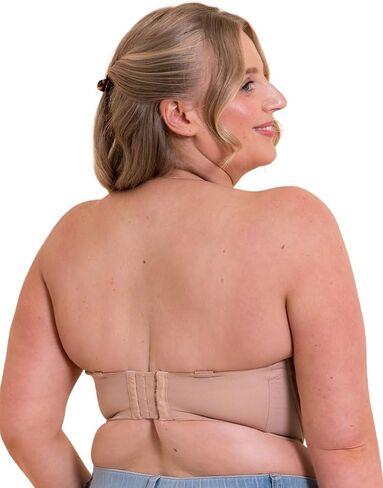 Curvy Kate Women's Luxe Strapless Multiway Underwire Bra, CK2601, Latte, 36F in Saudi Arabia