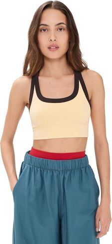 Free People Women's Go to Colorblock Bra in Kuwait