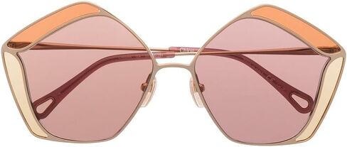 Sunglasses Chloé CH 0026 S- 004 Gold/Red in Saudi Arabia
