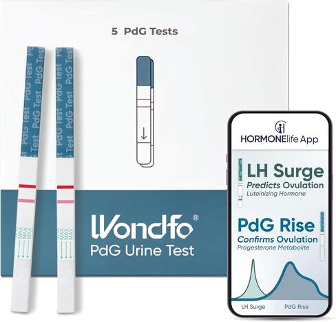 Wondfo PdG Test Strips for Women - At-Home Urine Test Strips,5 Tests in Kuwait