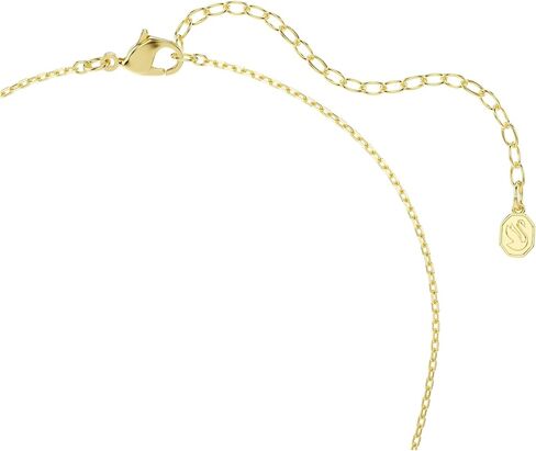 Swarovski Hyperbola necklace, Heart cut, Pavé, Infinity, White, Gold-tone plated in Kuwait