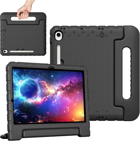 Kids Case for Samsung Galaxy Tab S9 FE 10.9 inch/Tab S9 11 inch(2023 Release), Shockproof Lightweight EVA Foam Case with Foldable Handle Stand, with S Pen Holder, Blue in Saudi Arabia