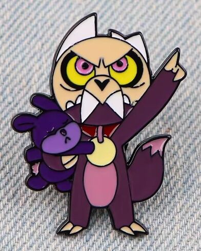 شارة الدبوس المينا من Baby King The Owl House الرسوم المتحركة التلفزيونية مقاس 1.5 بوصة in Kuwait