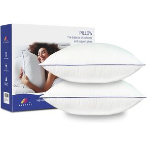 12x20 Pillow Insert Set of 2, Hypoallergenic Lumbar Pillow Inserts,Soft Rectangular Cushionfor Couch, Sofa – Oeko-TEX Certified Virgin Down Alternative Filling, Machine Washable in Saudi Arabia