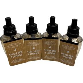 Bath & Body Works Vanilla Noir & Lavender WallFlower Fragrance Bulb Refills 4 Pack in Kuwait