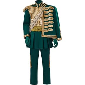 Fiyero Costume Musical Cosplay Mens Colonial Military Uniform Men's Theater Fancy Dress Outfits in Saudi Arabia