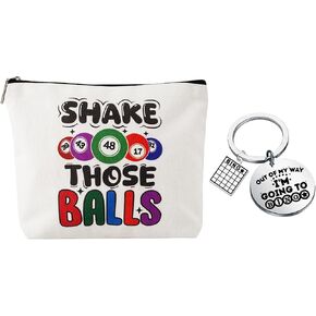 Bingo Bag and Bingo Keychain, Bingo Accessories for Women Men, Bingo Gifts for Birthday, Theme Parties in Saudi Arabia