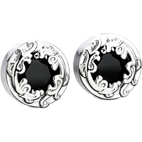 Pixiu Earrings For Women, Feng Shui Chinese Wealth Good Luck Cubic Cobalt Oxide Compact Exquisite Engraved Jewelry Gift in Saudi Arabia