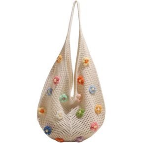 Crochet beach handbag fashionable mesh beach bag messenger bag cute summer vacation Bohemian handbag in Saudi Arabia