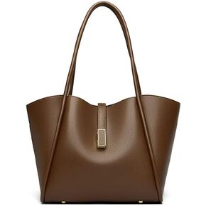 Small Pebbled PU Leather Tote Bag for Women, Soft Slouchy Hobo Shoulder Bag in Saudi Arabia