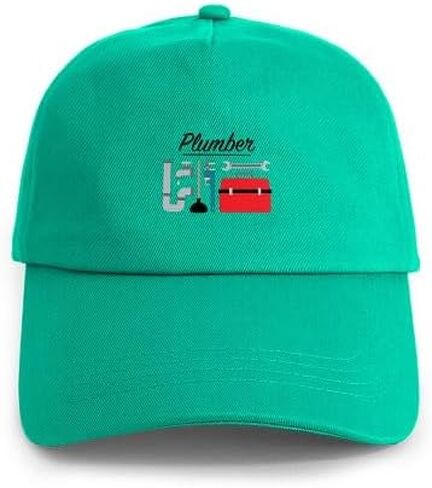 CafePress Pipe Wrench Plumber Tool Adjustable Baseball Cap in Kuwait
