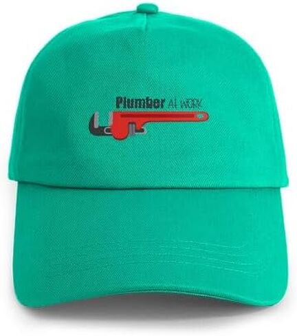 CafePress Pipe Wrench Plumber Tool Adjustable Baseball Cap in Kuwait