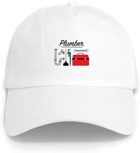 CafePress Pipe Wrench Plumber Tool Adjustable Baseball Cap in Kuwait