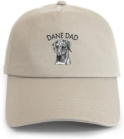 قبعة CafePress Great Dane Dad Merle UC قبعة بيسبول قابلة للتعديل in Kuwait