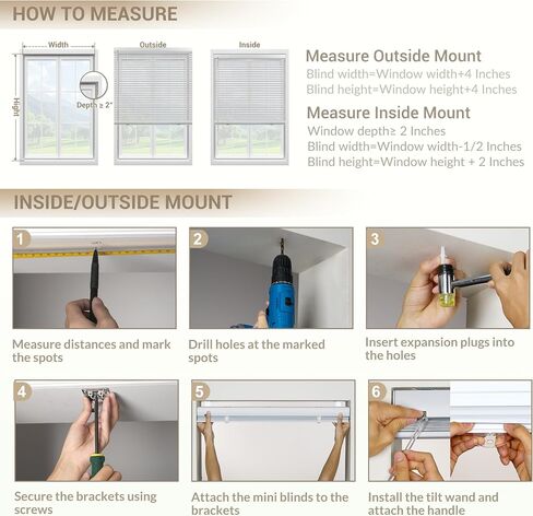 Boolegon Cordless Mini Blinds for Indoor Windows,Aluminum 1" S-Curve 100% Privacy,Waterproof,Room Darkening,Horizontal Window Blinds for Door,Kitchen,Bathroom,Bedroom, Black, 19" W x 39" H in Saudi Arabia