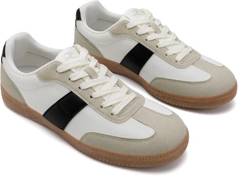Rihero Men's Fashion Sneakers Comfortable Tennis Walking Shoes Lace-Up Non Slip Casual Sneakers in Saudi Arabia