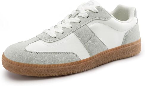 Rihero Men's Fashion Sneakers Comfortable Tennis Walking Shoes Lace-Up Non Slip Casual Sneakers in Saudi Arabia