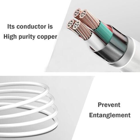 iPhone 14 Charger Cable, USB C to Lightning Cable for iPhone 14, 14 pro max, 13, 13 Plus, SE 2nd/12/11/Xs/XR, iPad 4/5/ 6/7/ 8, Mini 2/3/4/5, AirPods Pro, AirPods 2/3 gen Charging Cable Adapter (5ft) in Kuwait
