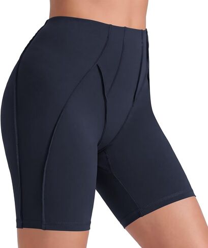 Sunzel Women's External 3D Contour Seam Biker Shorts 6" High Waisted Butt Lifting Squat Proof Compression Yoga Shorts Running in Kuwait