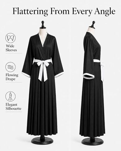 Japanese Kimono Set, Traditional Samurai Costume, Perfect for Halloween, Anime Cosplay, or Party Wear in Kuwait