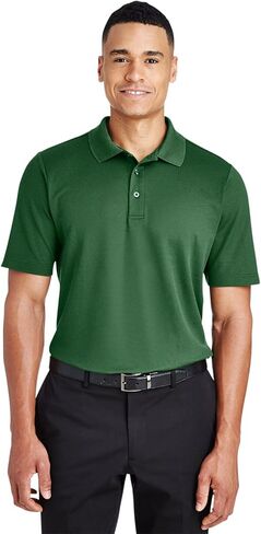 Devon & Jones CrownLux Performance™ Men's Plaited Polo XL FOREST in Saudi Arabia