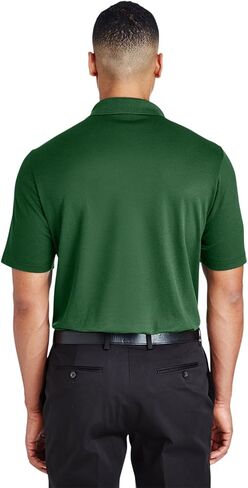 Devon & Jones CrownLux Performance™ Men's Plaited Polo XL FOREST in Saudi Arabia