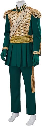 Fiyero Costume Musical Cosplay Mens Colonial Military Uniform Men's Theater Fancy Dress Outfits in Saudi Arabia