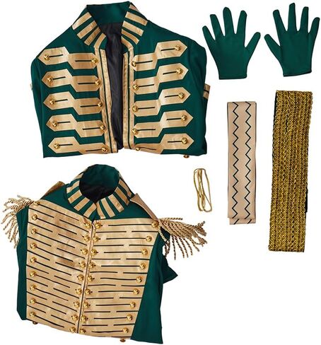 Fiyero Costume Musical Cosplay Mens Colonial Military Uniform Men's Theater Fancy Dress Outfits in Saudi Arabia