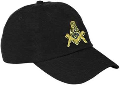 Men’s Masonic Hat with Free Mason Symbol and Adjustable Back in Kuwait