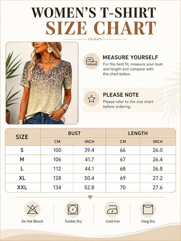 Womens Summer Tops Short Sleeve Shirts V Neck Cute Trendy Tunic Blouses 2026 in Kuwait