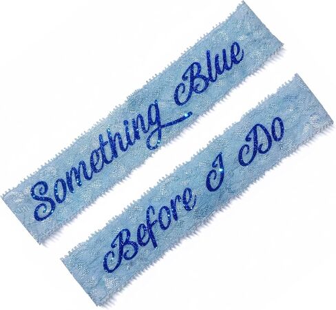 Wedding Garter for Bride – Something Blue Before I Do Bridal Garter, Blue Garters for Bride, Bridal Shower Gift, Something for Bride, Lace Bridal Keepsake in Saudi Arabia