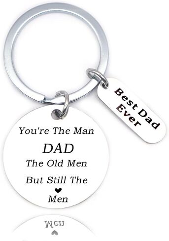 Christmas for Father Daddy Love You Gifts for Papa Best Dad Ever Father's Day Birthday Valentine's Day Gifts for Father Men Bonus Dad Funny Daddy Gift Keychain from Daughter Son in Saudi Arabia