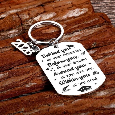 Graduation Gifts for Him Her Class of 2026 College High School Graduation Gifts for Christian Religious Catholic Inspirational keychain Seniors 2026 Nursing Grad Gift for Women Men Graduates in Kuwait
