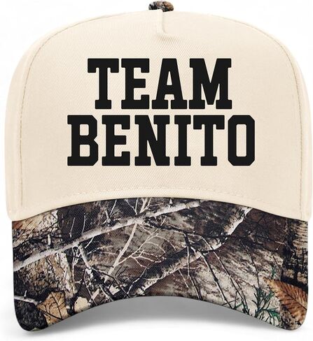 Team Benito Hat | Premium Adjustable Snapback Football Vintage Trucker Hats for Men & Women in Kuwait