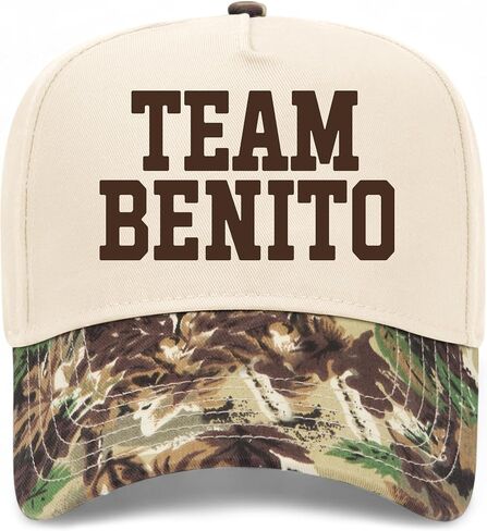 Team Benito Hat | Premium Adjustable Snapback Football Vintage Trucker Hats for Men & Women in Kuwait