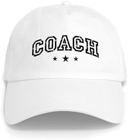 قبعة CafePress Coach قبعة بيسبول قابلة للتعديل in Kuwait