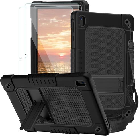 for Onn 10.1 inch Tablet Case 2024,for Onn 10.1 Tablet Case Gen 4 Shockproof Rugged Kids Case with Screen Protector Shoulder Strap for Walmart Onn 10.1 (2024 Model:100135925)(Navygreen+2Pcs) in Kuwait
