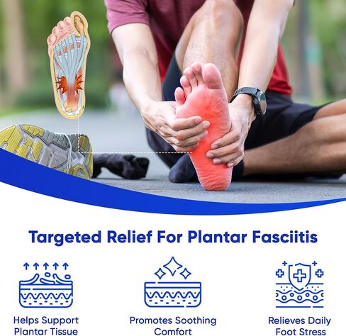 AOSORW Plantar Fasciitis Relief Cream - Natural Herbal Formula for Foot, Heel Spur, Ankle, Leg & Hand Discomfort - Premium Health Care Products - 60g / 2.1 Oz (Pack of 1) in Saudi Arabia