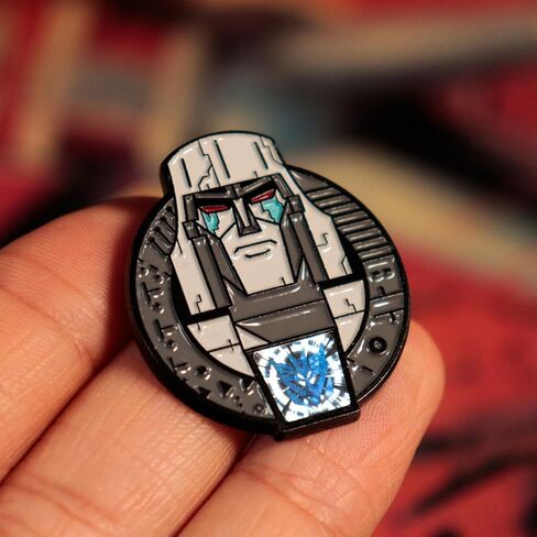 Transformers 40th Anniversary Optimus Prime and Megatron Pin Badge Set in Kuwait