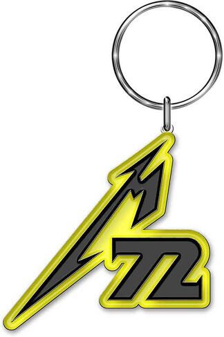 Metallica Keyring Keychain Seasons M72 Band Logo Official Metal Size One Size in Kuwait