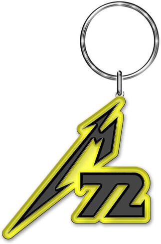 Metallica Keyring Keychain Seasons M72 Band Logo Official Metal Size One Size in Kuwait