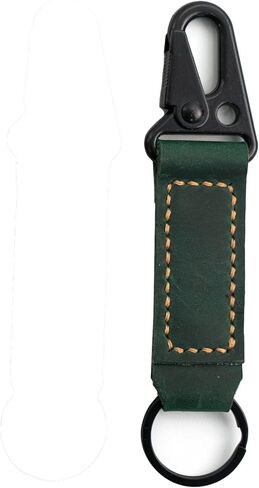 Personalized Leather Keychain, Custom Engraved, Brown, Men's Gift, Coordinates, Anniversary, Wedding in Saudi Arabia