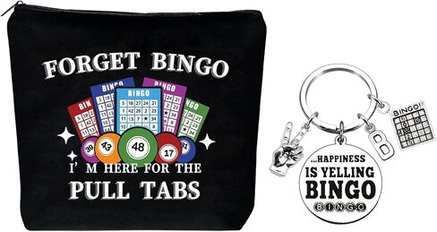 Bingo Bag and Bingo Keychain, Bingo Accessories for Women Men, Bingo Gifts for Birthday, Theme Parties in Saudi Arabia