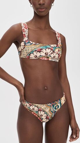 AGUA BENDITA Women's Selena Plume Bikini Top in Saudi Arabia
