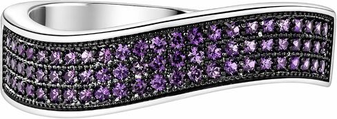 HEXAJOLIE Ribbon Statement Band Ring for Women | Elegant Gold Jewelry Accessories | Perfect for Party & Date Night | Hypoallergenic & Durable in Kuwait