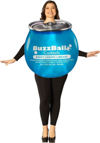 Halloween Costumes, BuzzBallz Berry Cherry Limeade Costume, Women and Men, Adult One Size in Saudi Arabia