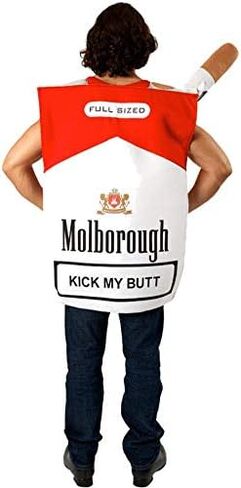 Orion Costumes Unisex Novelty Giant Cigarette Packet Stag Do Fancy Dress Costume in Kuwait