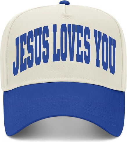 Jesus Loves You Collegiate Hat in Kuwait