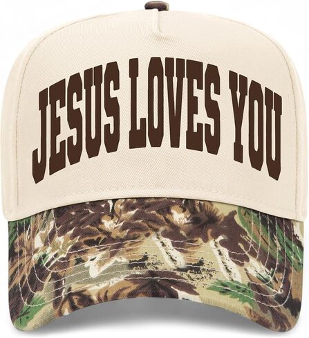 Jesus Loves You Collegiate Hat in Kuwait